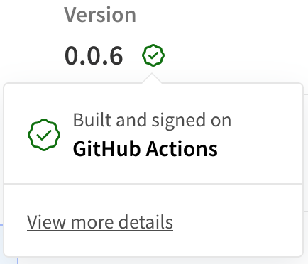 Built and signed on
GitHub Actions